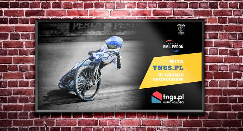 TNGS.PL sponsorem Emil Peroń Racing - TNGS Tomasz Karman - Biuro Obsługi Inwestora - Lublin